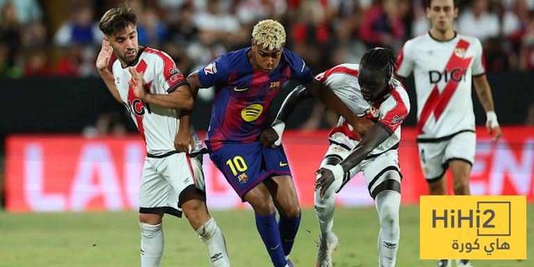 برشلونة يسقط في فخ التعادل امام رايو فاليكانو (شاهد الأهداف)