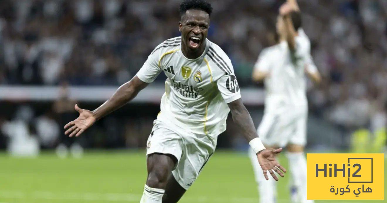 فينيسيوس يستعيد بريقه مع ريال مدريد بفضل تشابي