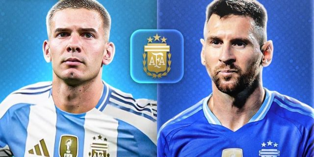ميسي و ماستانتونو يمثلان جيلين مختلفين لمنتخب الارجنتين