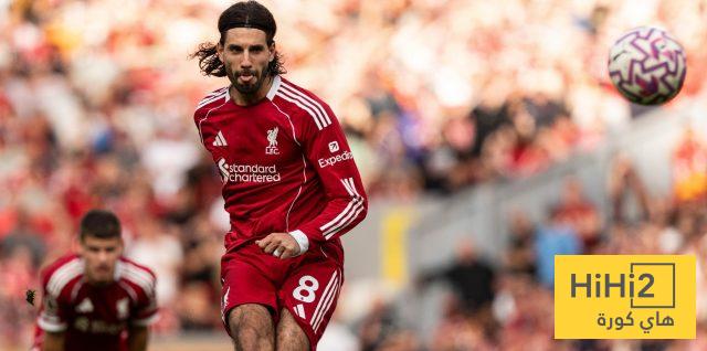 ليفربول يتصدر أندية أوروبا في إحصائية الأهداف المتوقعة