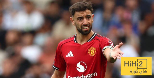 برونو فرنانديز يتصدر الاستحواذ في وسط الملعب بالدوري الإنجليزي
