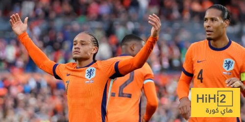هولندا تتعادل مع ليتوانيا في الشوط الأول