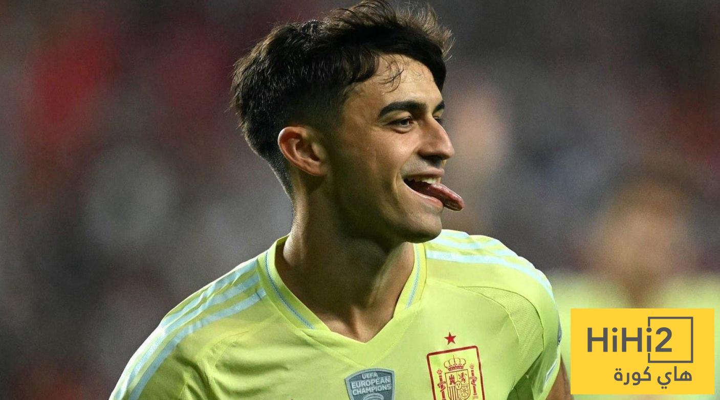بيدري يعود للتألق بثنائية جديدة أمام تركيا