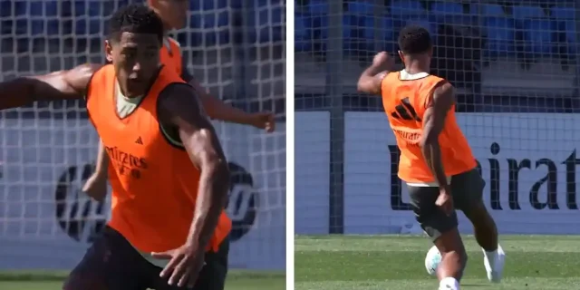 فيديو: بيلينغهام يعلن عودته بهدف رائع في التدريبات