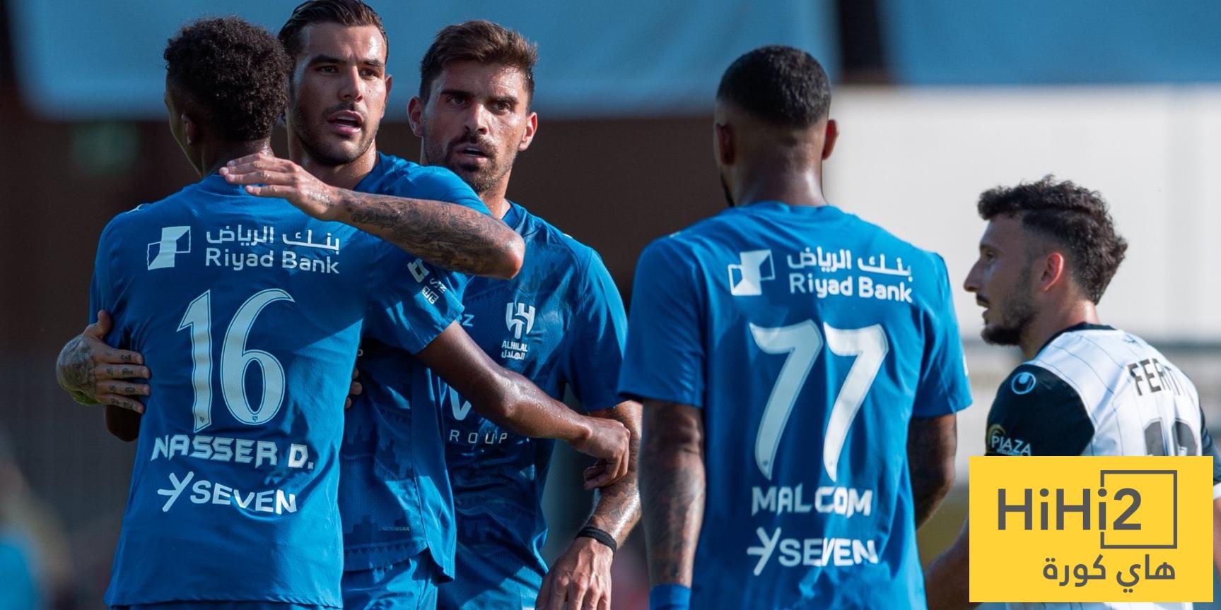 اختبار يحدد جاهزية لاعب الهلال لمواجهة القادسية