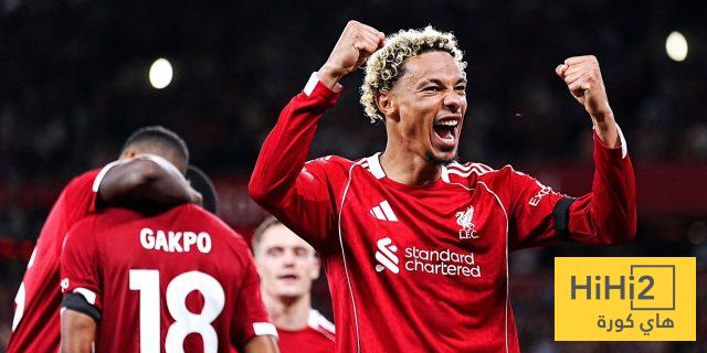 هدافو ليفربول في الدوري قبل مواجهة بيرنلي
