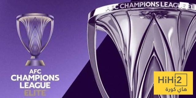 الأندية العربية المتوجة بلقب دوري أبطال آسيا تاريخيًا