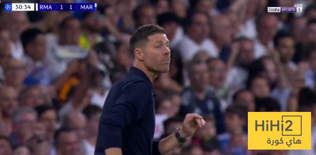 تشابي ألونسو يكتب اسمه في سجل مدربي ريال مدريد بدوري الأبطال