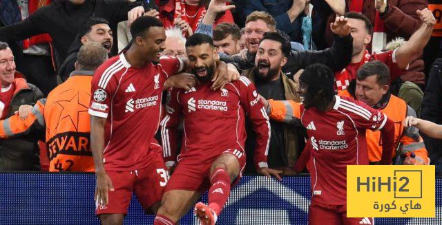 ليفربول يواصل تفوقه على الأندية الإسبانية في دوري الأبطال
