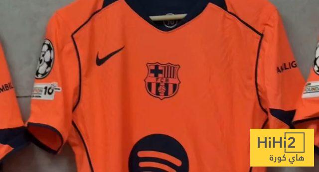 صور.. غرف ملابس برشلونة في ملعب نيوكاسل