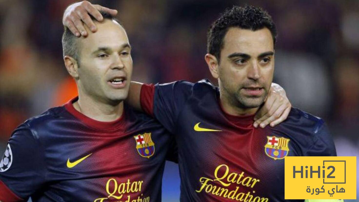 ثنائي برشلونة يعيد ذكريات تشافي وإنييستا!