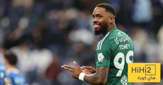أداء مميز لإيفان توني أمام الهلال