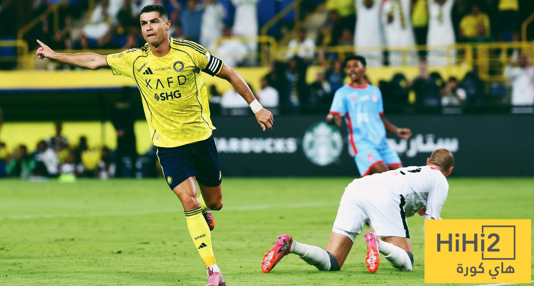 رونالدو يقتحم تاريخ النصر كأحد أبرز المساهمين تهديفيًا