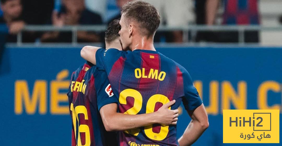 أولمو يقترب من العودة لتشكيلة برشلونة أمام خيتافي