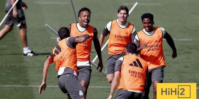 جلسة استشفاء في تدريبات ريال مدريد و3 غيابات