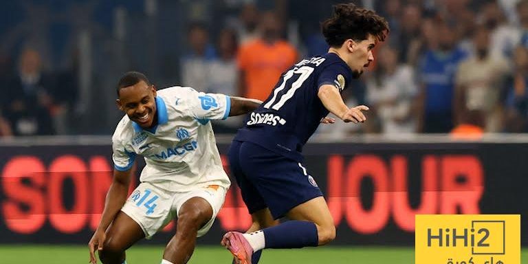 تقييم لاعبي باريس و مارسيليا في المباراة