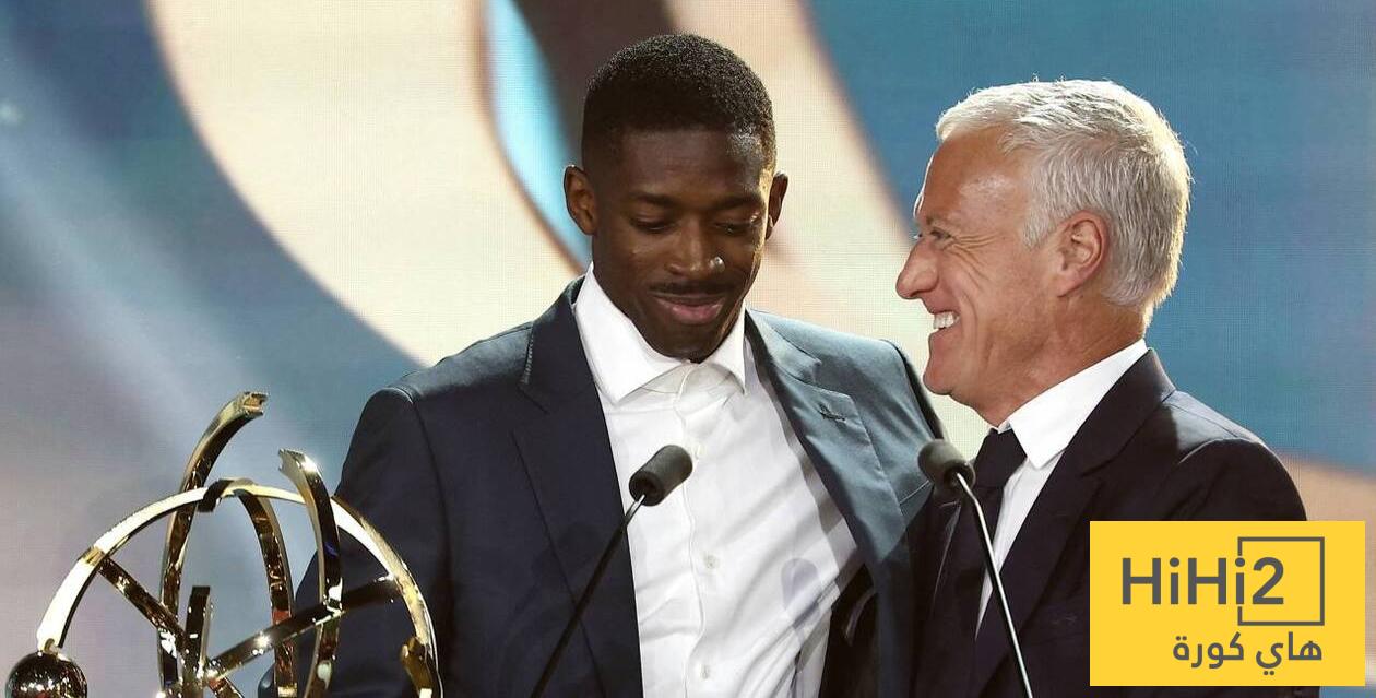 ديشامب يهنئ عثمان ديمبيلي بجائزة الكرة الذهبية 2025