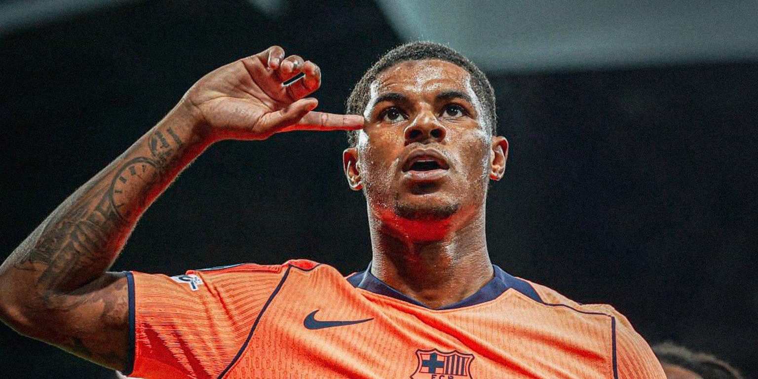 فيديو: راشفورد يطلق صواريخه مع برشلونة من كل اماكن الملعب
