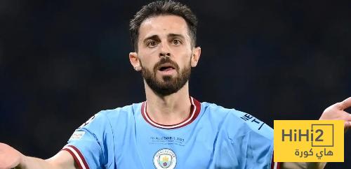 بيرناردو يكشف مهمته الحالية مع مانشستر سيتي