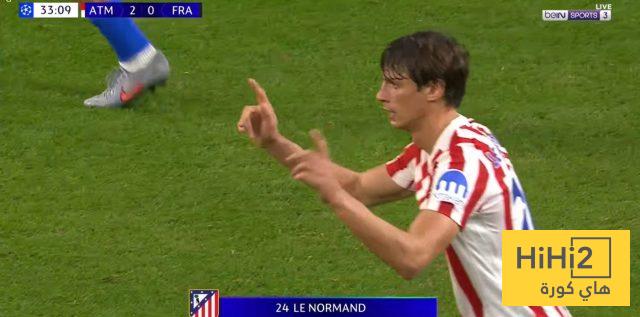 لي نورمان يسجّل أول أهدافه في دوري الأبطال مع أتلتيكو مدريد