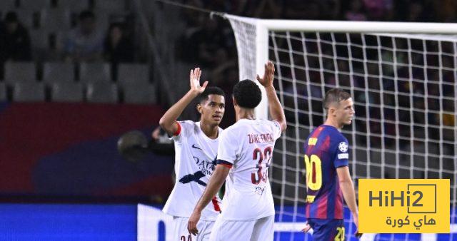 برشلونة يسقط على أرضه ويخسر بهدفين من باريس في دوري الأبطال