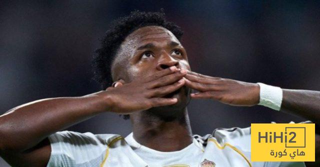 بالأرقام.. فينيسيوس يقود التحركات الهجومية لريال مدريد أمام فياريال