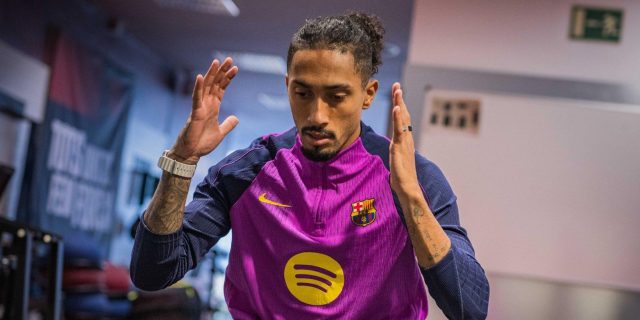 موقف رافينيا من المشاركة امام جيرونا