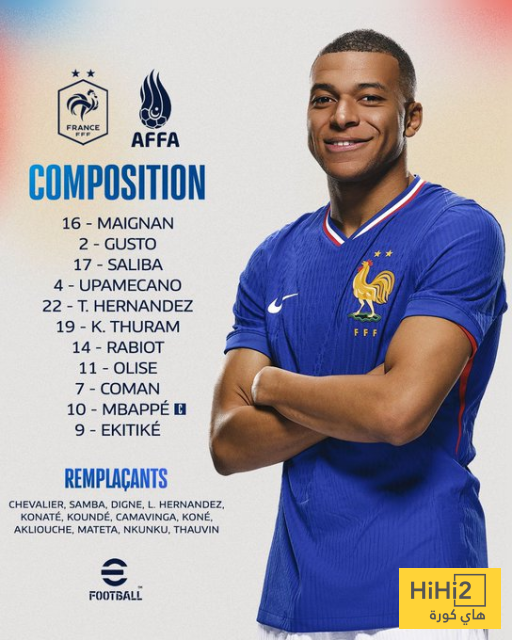 مبابي يقود تشكيلة منتخب فرنسا الاساسية ضد اذربيجان 4 مبابي يقود تشكيلة منتخب فرنسا الاساسية ضد اذربيجان 3