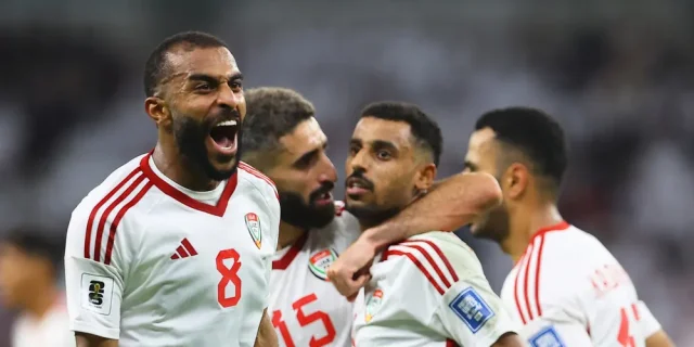 أعلى لاعبي قطر والإمارات تقييمًا في الشوط الأول