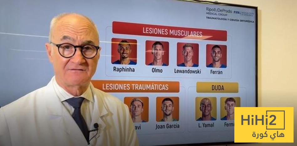 رأي الطب في الإصابات التي ضربت برشلونة