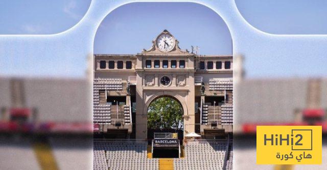 صور.. ملعب برشلونة في أتم الجاهزية للقاء جيرونا