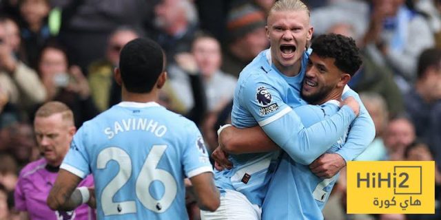 مانشستر سيتي يفوز على ايفرتون في الدوري الانجليزي