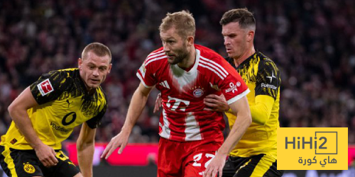 إحصائيات مباراة بايرن ميونخ وبوروسيا دورتموند