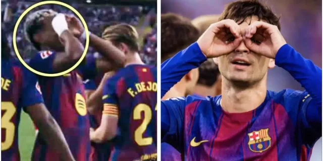 لفتة لامين يامال مع بيدري