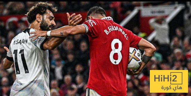 صلاح يهدر هدفا محققا أمام مانشستر يونايتد