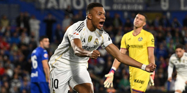 بقيادة مبابي.. ريال مدريد يفوز على خيتافي في الليغا