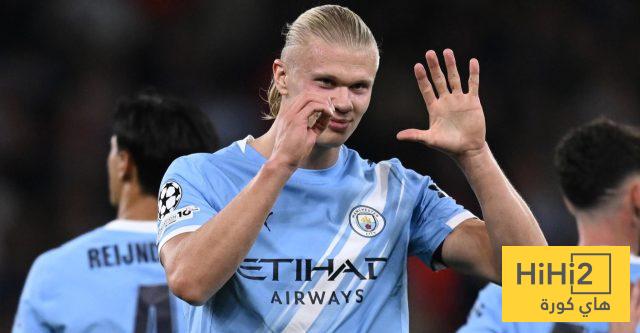 هالاند… ماكينة أهداف لا تتوقف في دوري الأبطال