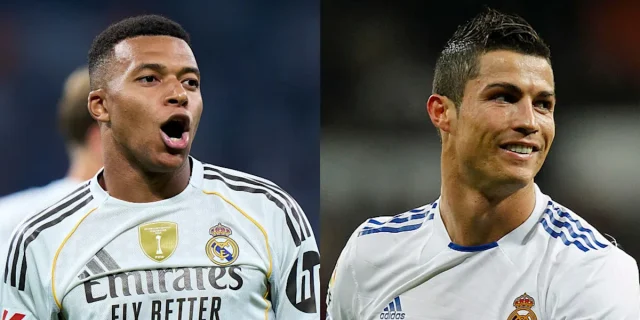 مقارنة بين أرقام مبابي ورونالدو في أول 70 مباراة مع ريال مدريد