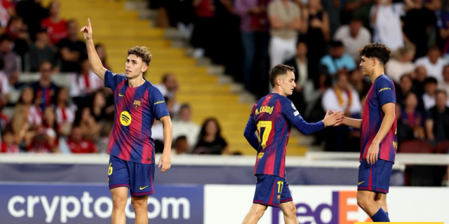 برشلونة يسجل رقما قياسيا في مباراة أوليمبياكوس