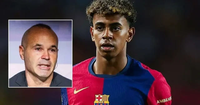 إنييستا يرد على تصريحات لامين ضد ريال مدريد