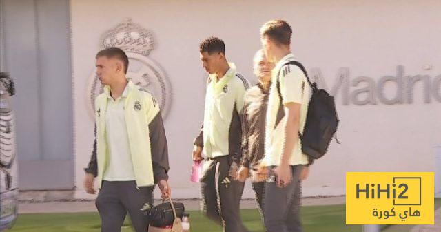 ريال مدريد يصل ملعب السانتياجو برنابيو قبل الكلاسيكو