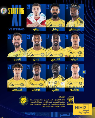تشكيلة النصر ضد الاتحاد.. هجوم ناري 4 تشكيلة النصر ضد الاتحاد.. هجوم ناري 3