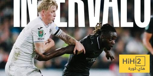 التعادل يحسم الشوط الاول من مباراة مانشستر سيتي ضد سوانزي