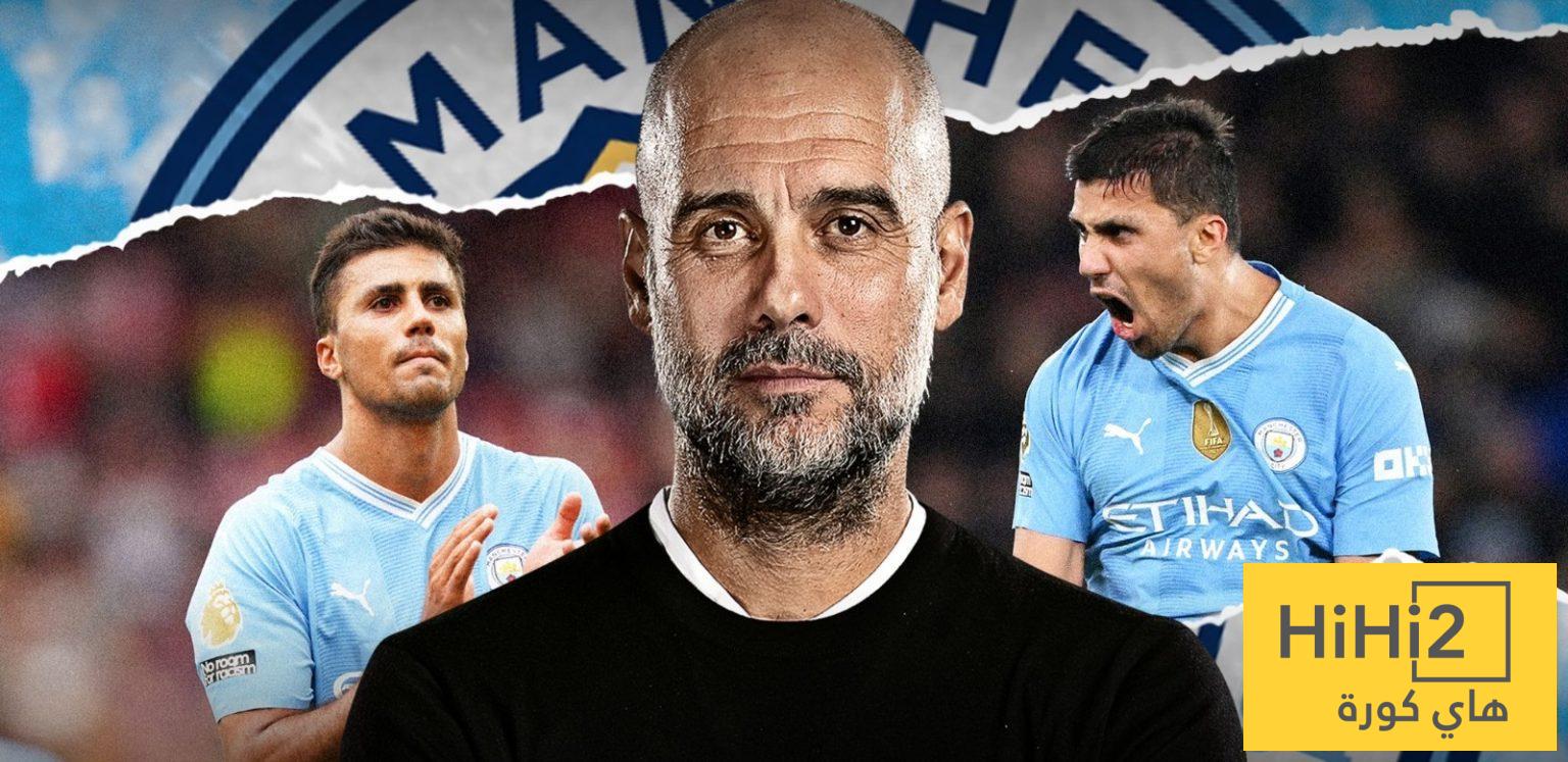 موقف مانشستر سيتي من تجديد عقد رودري