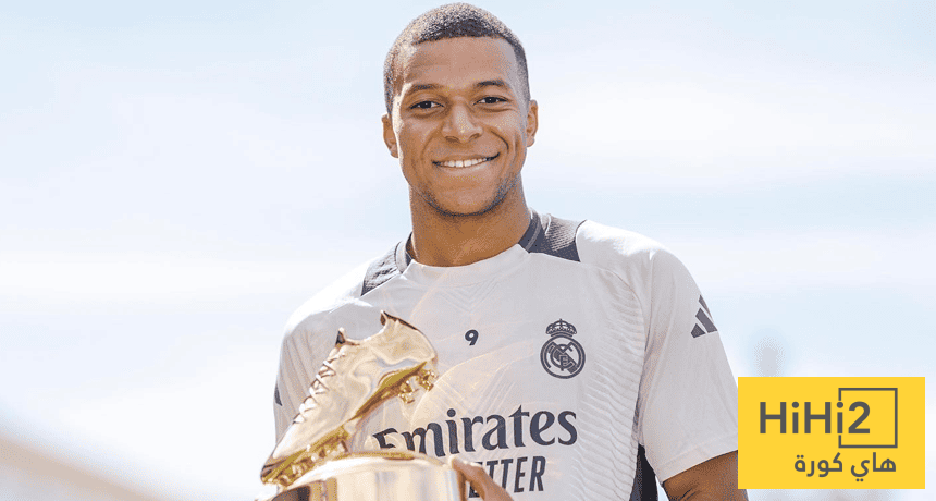 صور من حفل تسليم مبابي جائزة الحذاء الذهبي