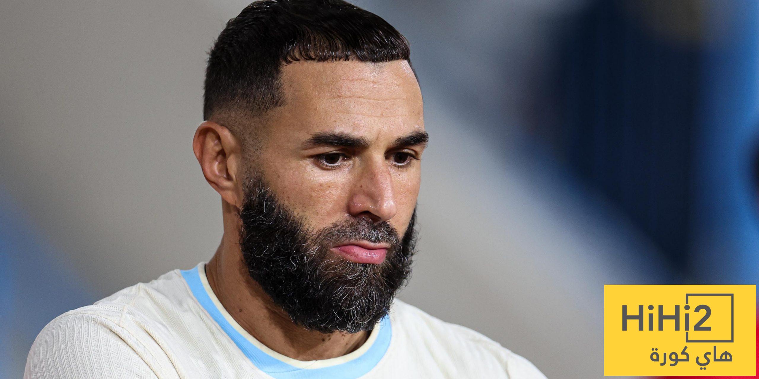 المباريات التي غاب عنها بنزيما في الاتحاد