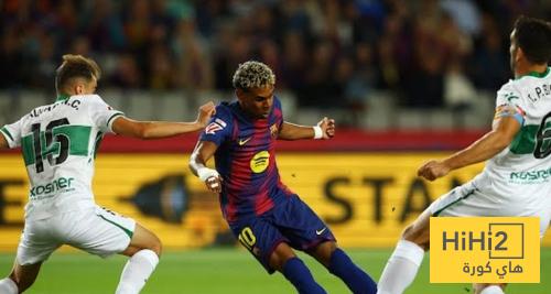 نهاية الشوط الاول .. برشلونة يتقدم على التشي