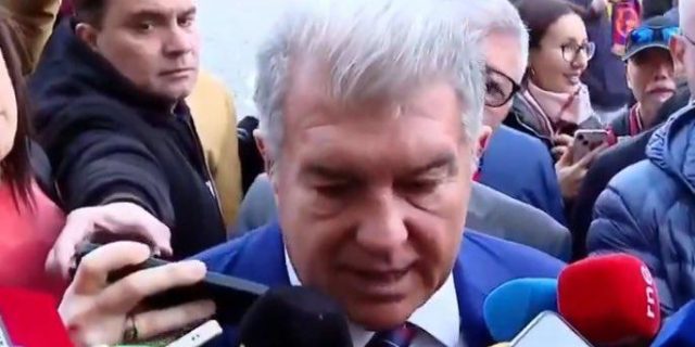 لابورتا يسخر من خسارة ريال مدريد أمام ليفربول