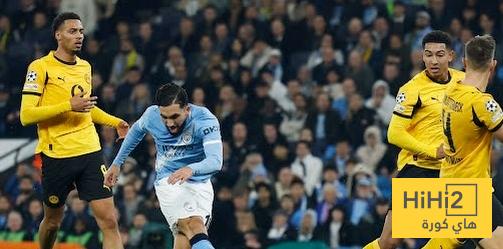 احصائيات مباراة مانشستر سيتي ضد بروسيا دورتموند