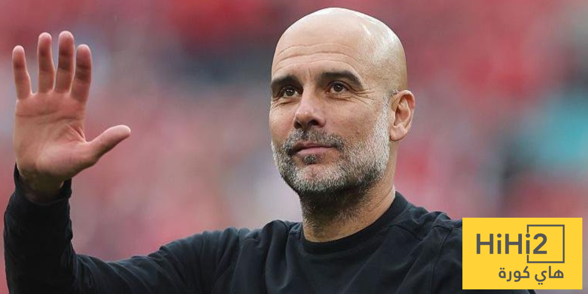 رقم مميز لبيب غوارديولا ضد بوروسيا دورتموند